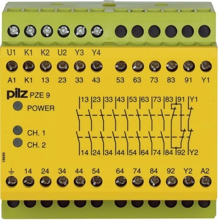 Device for monitoring of safety-related circuits  774140