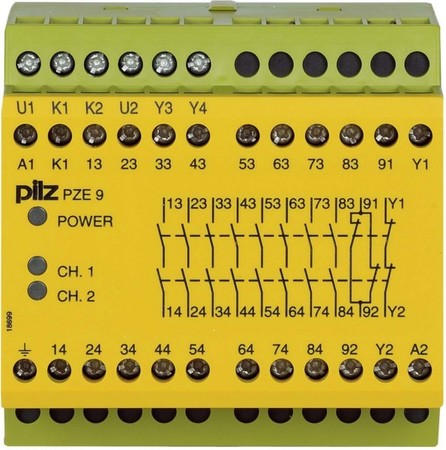 Device for monitoring of safety-related circuits  774148