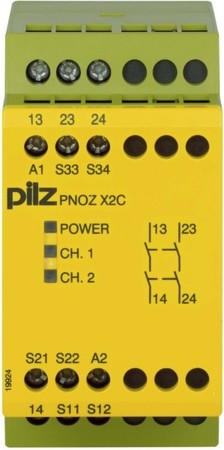 Device for monitoring of safety-related circuits  774304