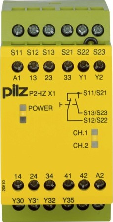 Two-hand control relay Screw connection 24 V 774330