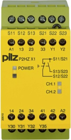 Two-hand control relay Screw connection 774340