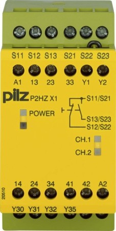 Two-hand control relay Screw connection 230 V 774438