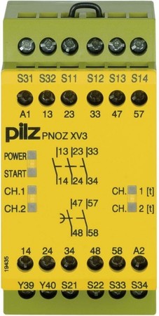 Device for monitoring of safety-related circuits  774544