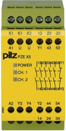 Device for monitoring of safety-related circuits  774595