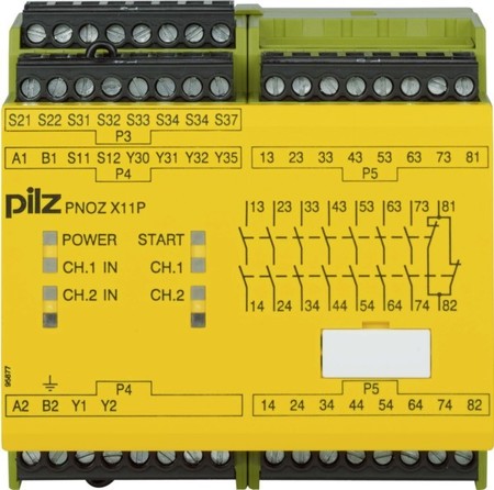 Device for monitoring of safety-related circuits  777080