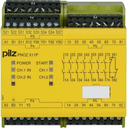 Device for monitoring of safety-related circuits  777086