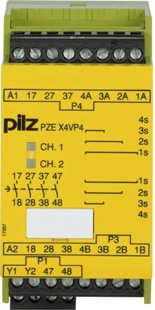 Device for monitoring of safety-related circuits  777586