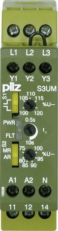 Voltage monitoring relay Screw connection 837380