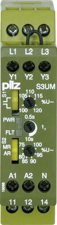 Voltage monitoring relay Screw connection 837390