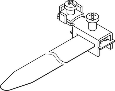 Earthing pipe clamp 17.5 mm 4 inch Stainless steel V2A 202 04 18