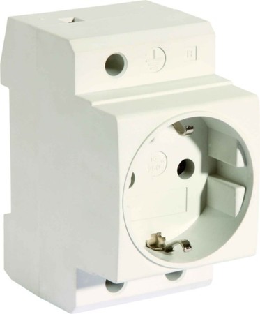 Socket outlet for distribution board 230 V 16 A 633 47 87