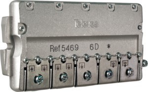 Tap-off and distributor Crimp technology Distributor 5 MHz 5469