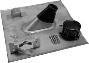 Antenna mounting material Mast mounting set X2203