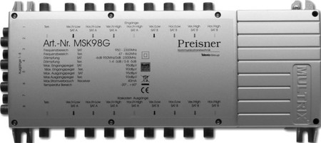 Multi switch for communication technology 8 Passive 746032