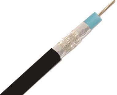 Coaxial cable 1.02 mm Cu, tinned Class 1 = solid 414002