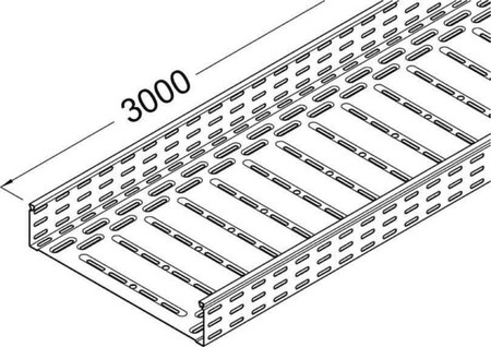 Cable tray/wide span cable tray 85 mm 200 mm RG 85-20S