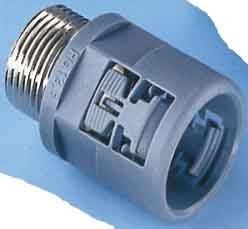 Screw connection for corrugated plastic hose  PA G O G-17P13