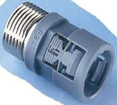 Screw connection for corrugated plastic hose  PA G O G-12M16
