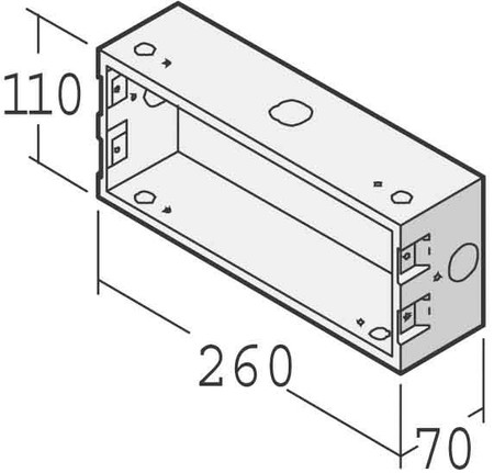 Letterbox Steel plate 142201000108