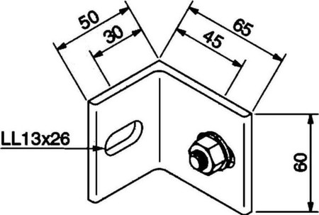 Mounting material for cable support system Steel Other 16J3-D1