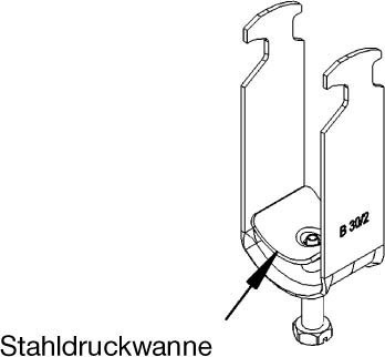 One-piece strut clamp 26 mm 16BS30-30-2