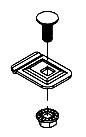 Mounting element for support/profile rail C-profile Other 16J6-A