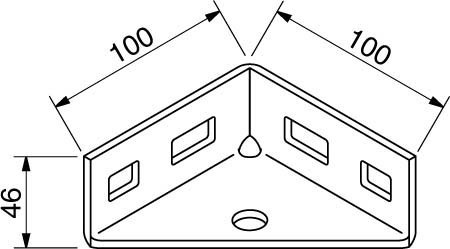 Bracket for cable support system  17J41