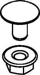 Metal screw Stainless steel A2-70 stainless steel 17J6-1025