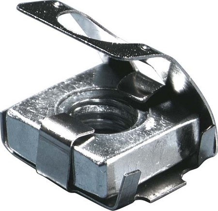 Square caged nut Steel Galvanic/electrolytic zinc plated 6108000