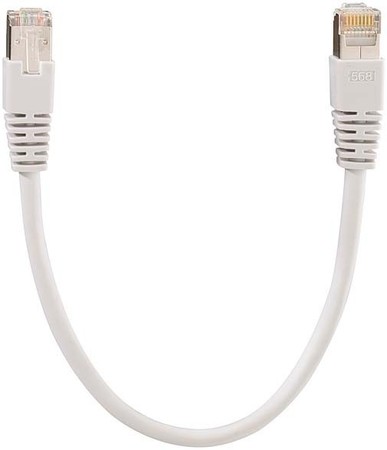 Patch cord copper (twisted pair) S/FTP 5E 0.23 m 23510202