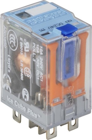 Switching relay Flat plug-in connection C7-A20DX/DC24V