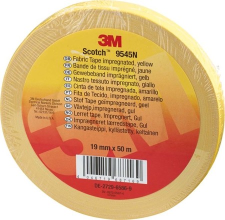 Adhesive tape 19 mm Texture Yellow DE272965869