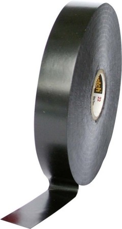 Adhesive tape 50 mm PVC Black 80012017077