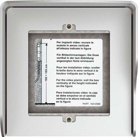 Mounting frame for door station  350611