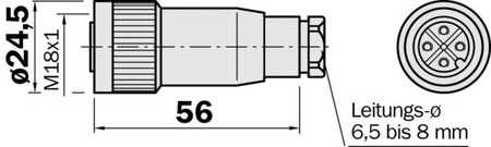 Sensor-actuator connector  6009436