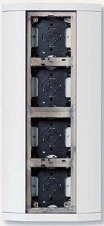 Mounting frame for door station 4 Aluminium 039551