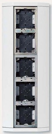 Mounting frame for door station 5 Aluminium 023952