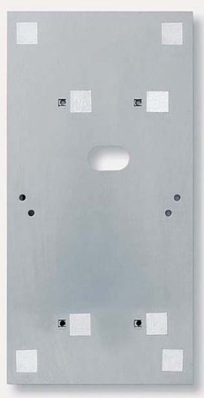 Mounting frame for door station 4 Stainless steel 034432