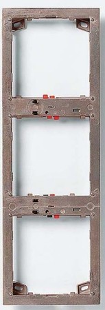 Mounting frame for door station 3 Zinc die-cast 015591