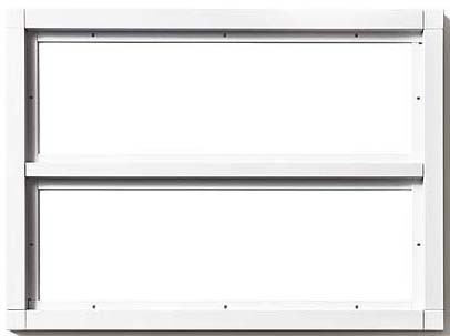 Mounting frame for door station 6 Aluminium 040817