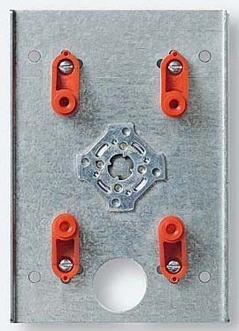 Mounting frame for door station 1 Stainless steel 017980