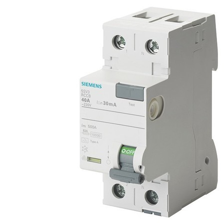 Residual current circuit breaker (RCCB) 2 230 V 80 A 5SV36176