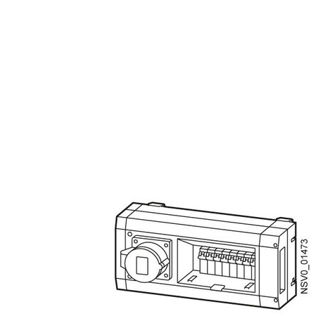 Tap off unit for busbar trunk 5 16 A BVP:660866