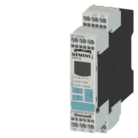 Current monitoring relay Spring clamp connection 3UG46252CW30