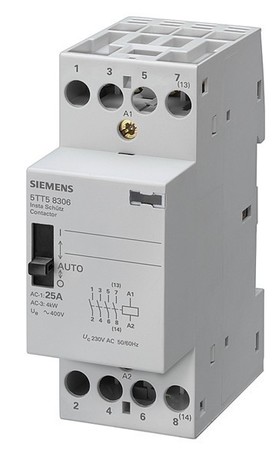 Installation contactor for distribution board 440 V 5TT58306