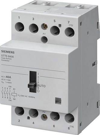 Installation contactor for distribution board 440 V 5TT58416