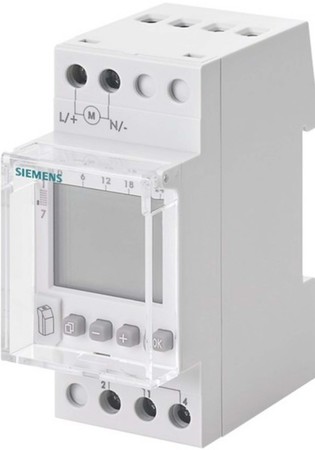 Digital time switch for distribution board DIN rail 1 7LF45212