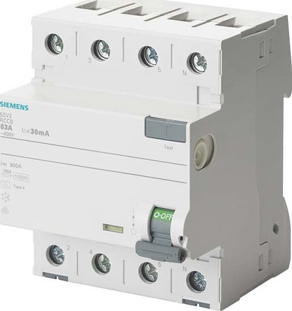 Residual current circuit breaker (RCCB)  5SV33466KK12