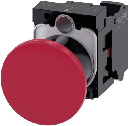 Push button, complete 1 Red 3SU11001BA203CA0