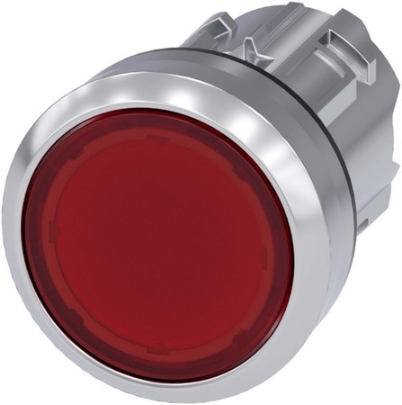 Front element for push button Red 1 Round 3SU10510AA200AA0